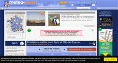 Desktop Screenshot of meteo-paris.com